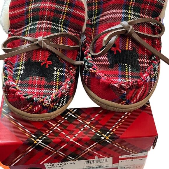 Charter Club New Comfortable Slippers Faux fur Cushion Size 7 - Picture 2 of 10